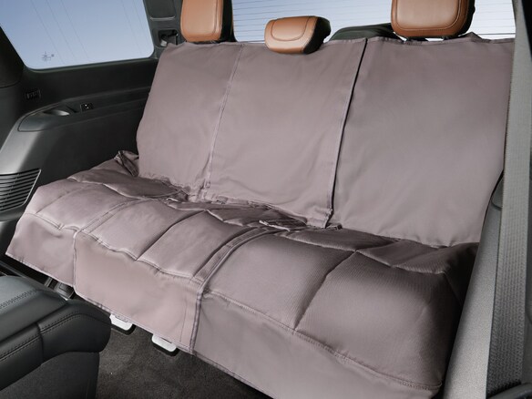 Protective Seat Covers for Pets for 2nd Row in Charcoal Main Image