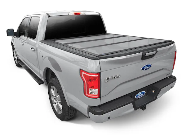 F-150 2015-2020 UnderCover Ingot Silver Metallic Hard Folding Tonneau Cover for 5.5' Bed Main Image