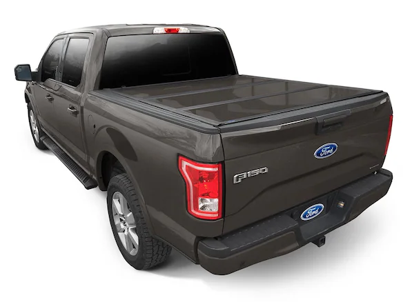 F-150 2015-2020 UnderCover Stone Gray Hard Folding Tonneau Cover for 5.5' Bed Main Image