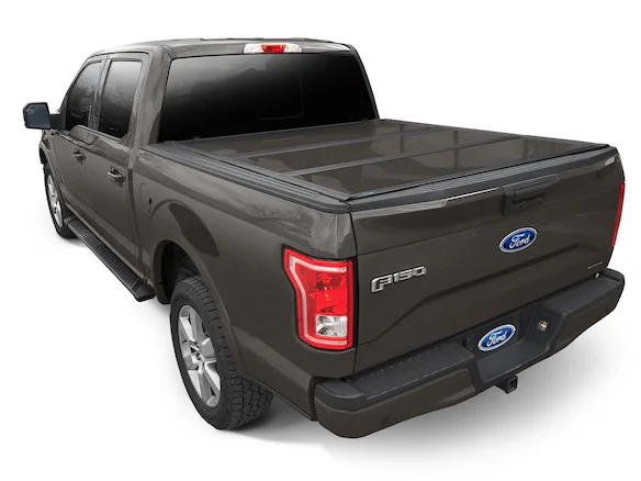 F-150 2015-2020 UnderCover Abyss Gray Hard Folding Tonneau Cover for 5.5' Bed Main Image