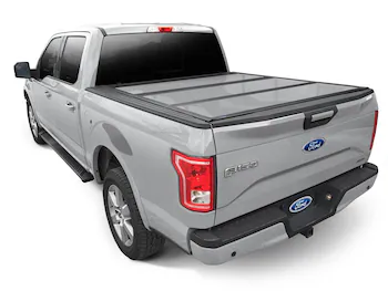 F-150 2020 UnderCover Iconic Silver Hard Folding Tonneau Cover for 6.5' Bed