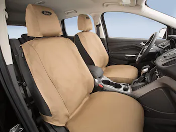 EcoSport 2018-2022 Covercraft Front Row Seat Covers in Taupe