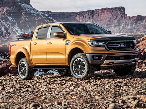 Ranger SuperCab 2019-2023 Satin Black Bolt On Look Fender Flares Main Image