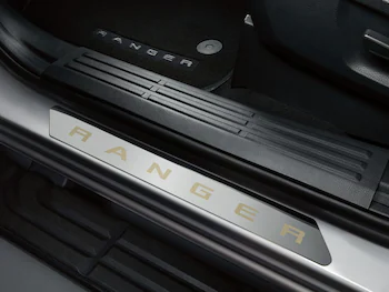 Ranger SuperCab 2019-2023 Polished Stainless Steel Door Sill Plates