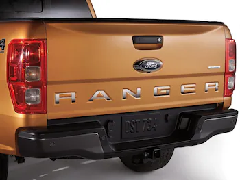 Ranger 2019-2023 Polished Stainless Steel Lettering Tailgate Badge