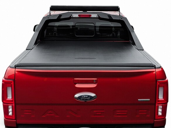 Ranger 2019-2023 TruXedo XLP Premium Soft Roll Up Tonneau Cover for 5.0' Bed w/ Chase Rack Main Image