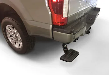 Super Duty 2017-2022 AMP Rear Retractable Bumper Bed Step Kit