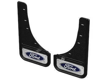 Escape 2020-2024 Gatorback Blue Ford Logo Splash Guards Rear Pair