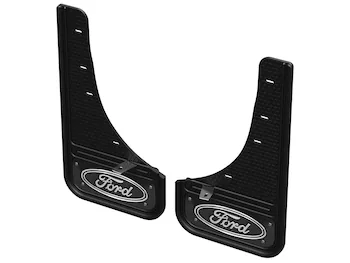 Escape 2020-2024 Gatorback Black Ford Logo Splash Guards Rear Pair