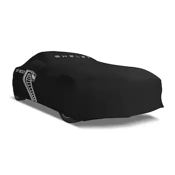 Mustang GT500 2020-2021 Indoor Black Full Car Cover for Small Wing Models