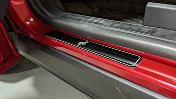 Bronco Sport 2021-2024 Black Platinum Door Sill Plates