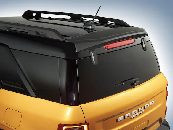 Bronco Sport 2021-2025 Air Design® Satin Black Roof Spoiler Main Image