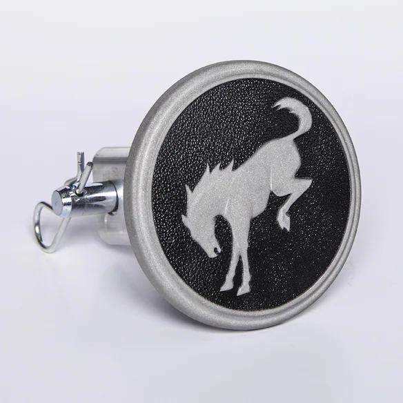 Hitch Receiver Aluminum Cap w/ Bronco Logo Main Image