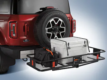 Bronco 2021-2024 Folding Hitch Mounted Basket