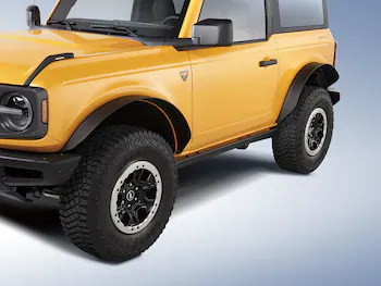 Bronco 2021-2024 Removable Steel Base Style Fender Flares