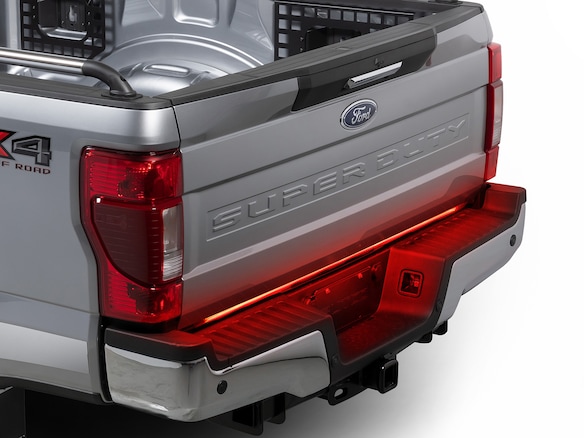 Super Duty 2021-2022 LED Tailgate Light Bar with Halogen Factory Lights Main Image