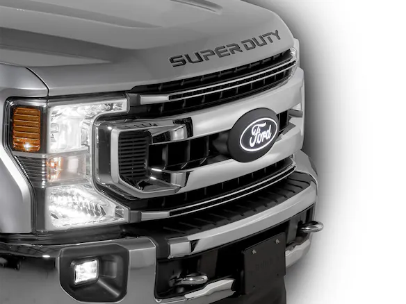 Super Duty 2021-2022 Lighted Ford Oval Front LED without Front Camera Main Image