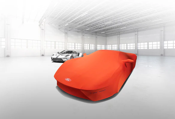 GT 2017-2020 Indoor Orange Full Vehicle Cover Main Image