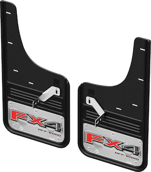 F-150 2021-2025 Gatorback FX4 Chrome Splash Guards Front Pair