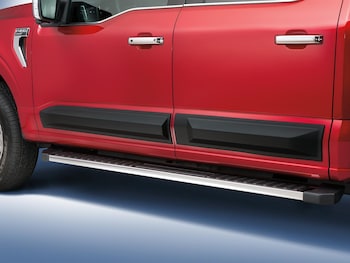 Air Design® Matte Black Door Molding Trim Kit for Super Cab