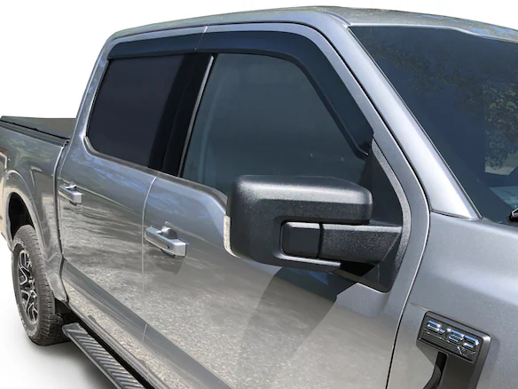 Supercrew Low Profile Side Window Deflectors by Lund Main Image