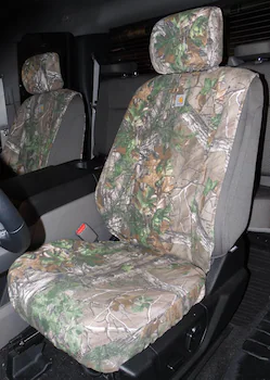 Covercraft RealTree Rear Seat Covers 60/40 in Green Camo