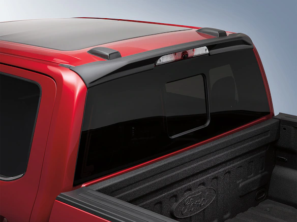 F-150 2021-2025 Air Design® Black Roof Spoiler Main Image