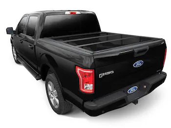 F-150 2021-2024 UnderCover Agate Black Hard Folding Tonneau Cover for 6.5' Bed