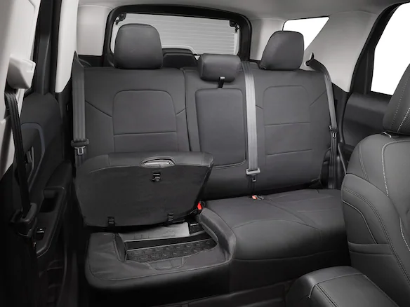 Bronco Sport 2022-2024 Seat Cover, Rear, Neoprene 60/40 with Armrest and Under Seat Storage Main Image