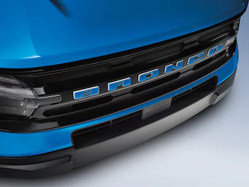 Bronco Sport 2021-2024 TufSkinz Velocity Blue Grille Letters