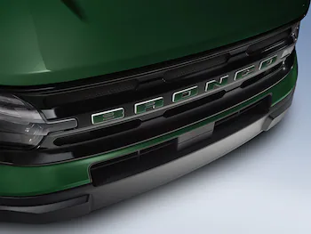 Bronco Sport 2021-2024 TufSkinz Eruption Green Grille Letters