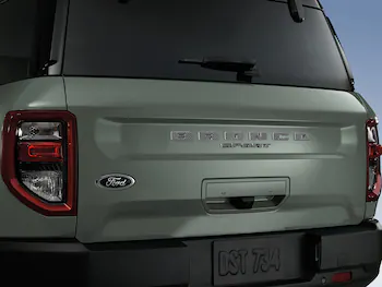 Bronco Sport 2021-2024 TufSkinz Carbon Fiber Domed Liftgate Lettering