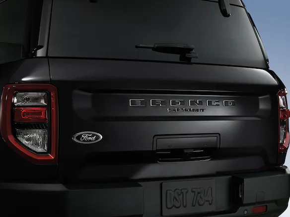 Bronco Sport 2021-2024 TufSkinz Matte Black Liftgate Lettering Main Image