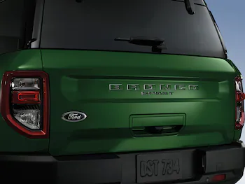 Bronco Sport 2021-2024 TufSkinz Eruption Green Liftgate Lettering