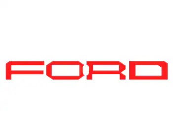 Bronco Raptor 2022-2024 Race Red FORD Grille Letter