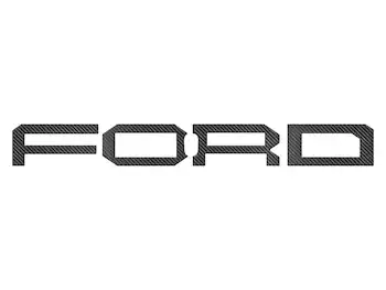 Bronco Raptor 2022-2024 Carbon Fiber FORD Grille Letter