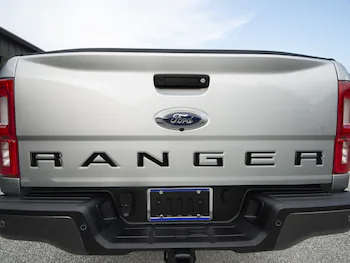 Ranger 2021-2023 Tufskinz Matte Black Tailgate Letter Inserts