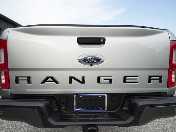 Ranger 2021-2023 Tufskinz Matte Black Tailgate Letter Inserts Main Image