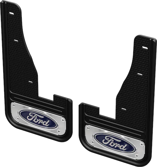 Explorer 2022-2025 Gatorback Blue Oval Splash Guards Rear Pair Main Image