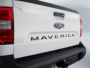 Maverick 2022-2025 Black Platinum Tailgate Lettering