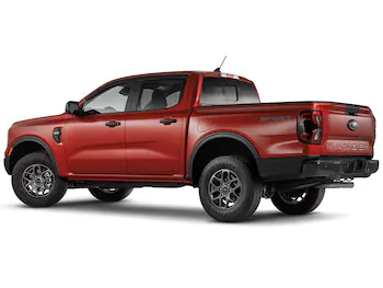 Ranger 2019-2024 SuperCrew Smoke Low Profile Side Window Deflectors