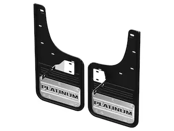 Super Duty 2023-2025 Gatorback Front Splash Guards Platinum Stainless