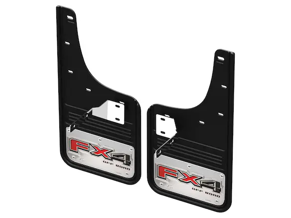 Super Duty 2023-2025 Gatorback Front Splash Guards FX4 Stainless Main Image