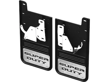 Super Duty 2023-2024 Gatorback Rear Splash Guards Super Duty Stainless