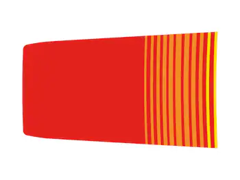 Ranger 2024-2025 Retro Red, Orange & Yellow Hood Graphics