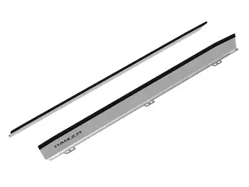 Ranger 2024 Crew Cab Stainless Steel Step Bar Filler