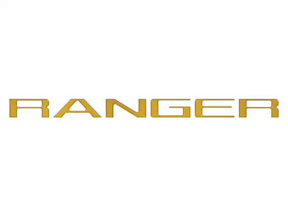 Ranger 2024-2025 Tailgate Letters - Electric Spice Main Image