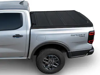 Ranger 2024-2025, Hard Folding Tonneau/Bed Cover by Leer, 5.0 Bed