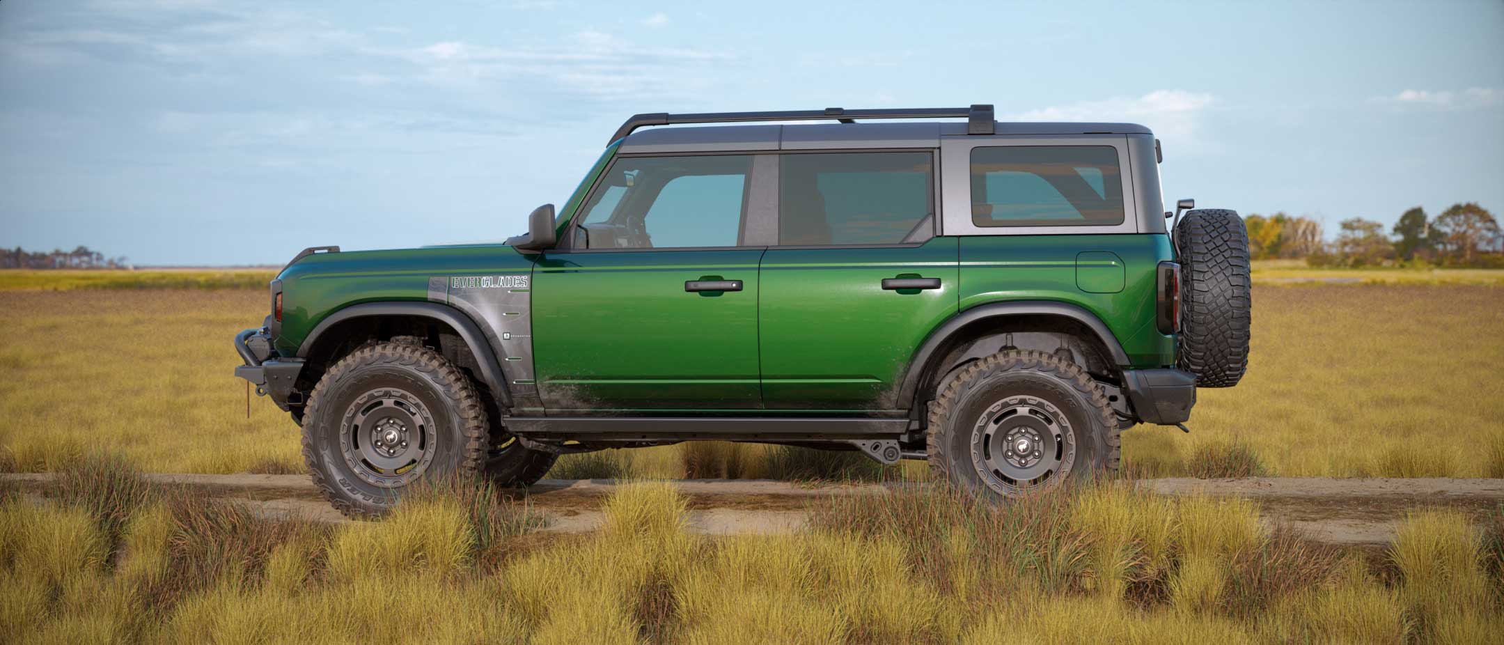 Everglades Green Ford Bronco Heritage Edition Comes to Life in