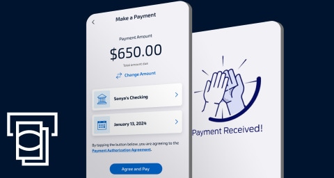 Mobile App - Make A Payment Experience